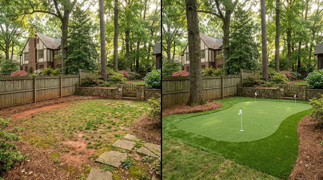 Atlanta Artificial Grass Cost Guide 2026: Backyards, Pet Turf and Putting Greens