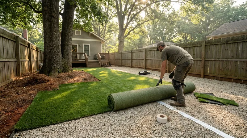 Residential Artificial Grass Installation Atlanta