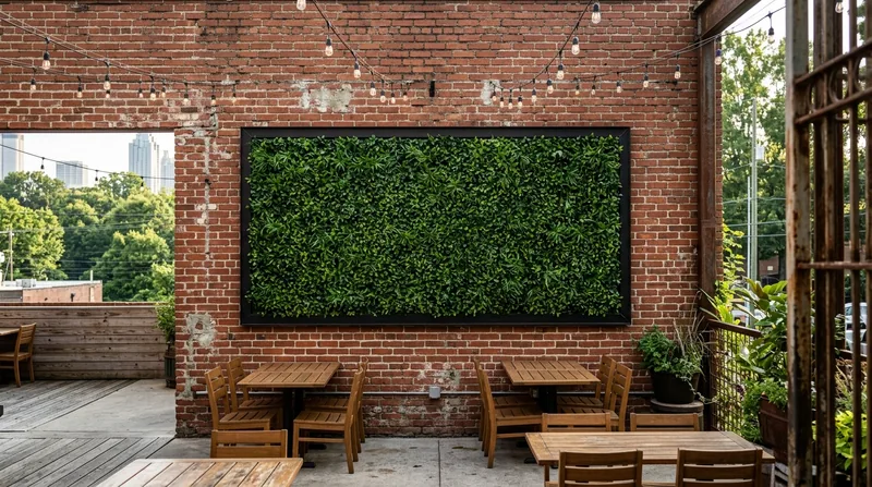 Artificial Grass Walls & Vertical Greenery Atlanta