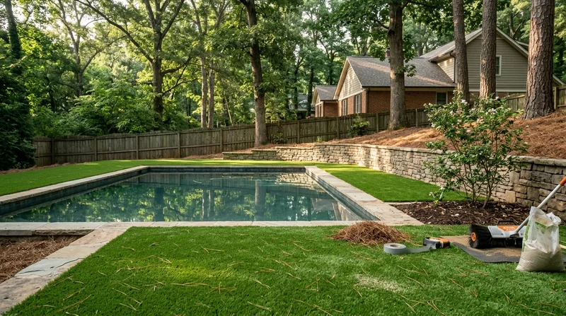 Pool Surround Turf Atlanta
